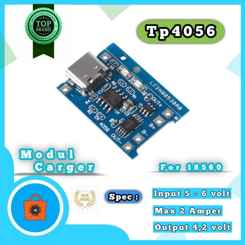 Modul 4056 Type C / Modul Charger Baterai 18650