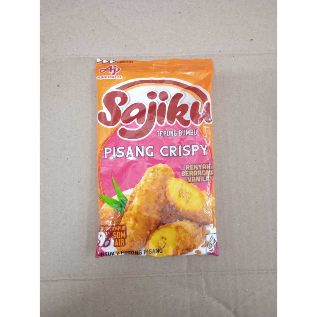 

Sajiku Tepung Bumbu Pisang Crispy 70gram