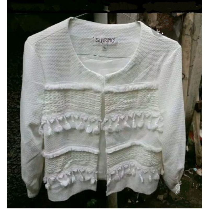 Blazer Cardigan Jas Matahari Atasan Branded Bohemian Outer