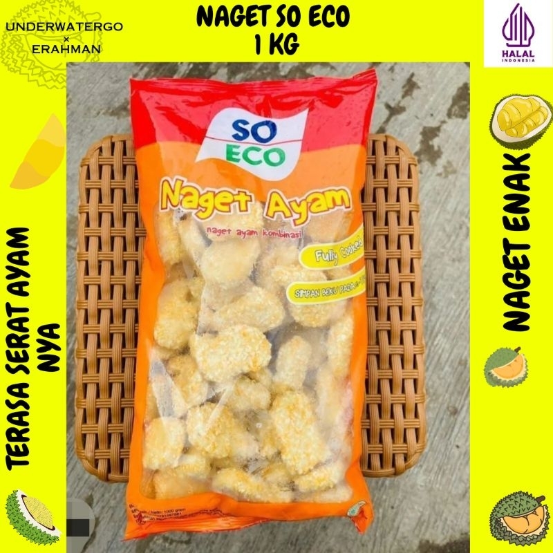 

NAGET SO ECO NAGET AYAM SO ECO 1KG