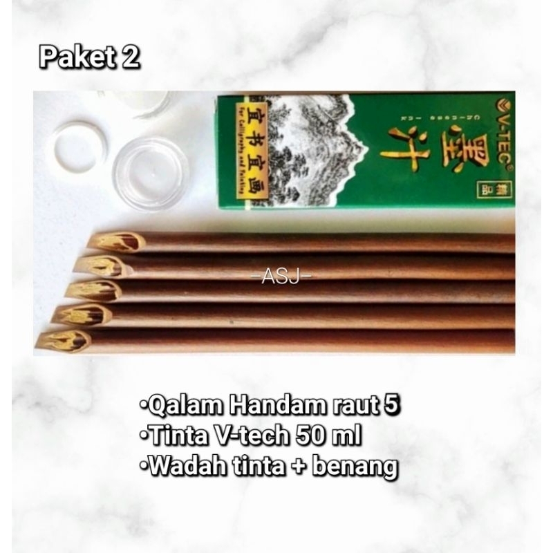 

Paket 2 Alat Kaligrafi