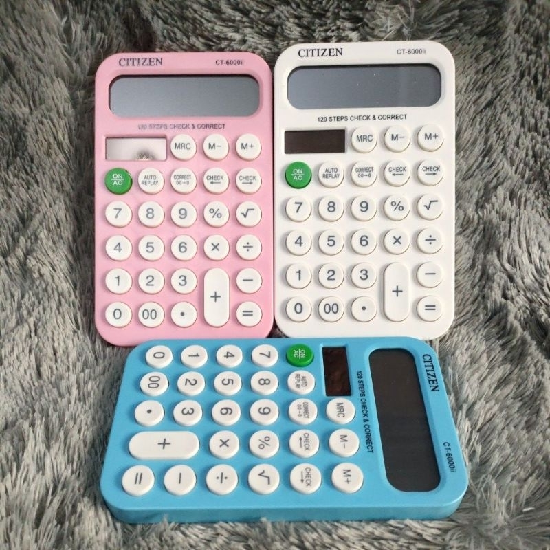 

kalkulator citizen 12 digit 2 power warna citizen ct-600ii/calculator check correct 12 digit 2 power warna citizen ct-6000ii