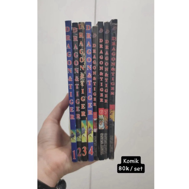 

Komik Dragon & Tiger Set 1-9 (no.8 tidak ada)