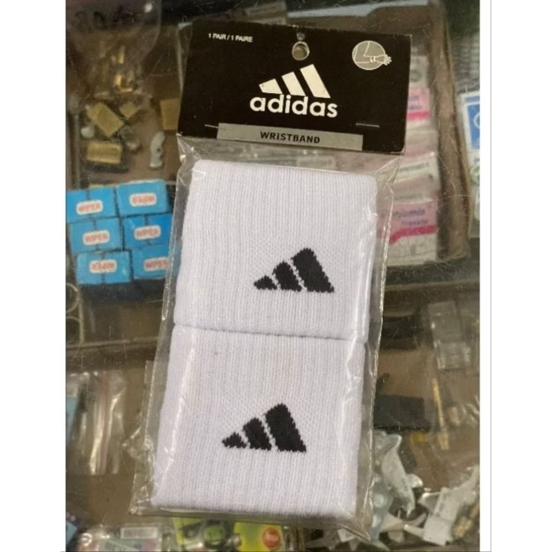 BAN ANKLE ANKEL TANGAN ADIDAS PUTIH KARET KAPTEN PERLENGKAPAN OLAHRAGA BOLA KAKI FUTSAL VOLI