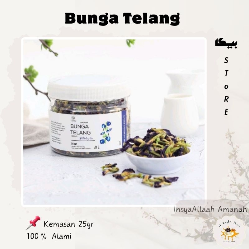 

Bunga Telang 10gr & 25gr