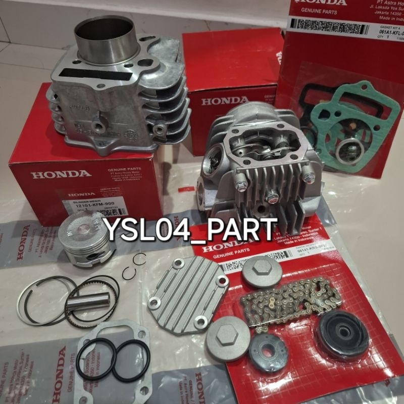BLOK SEHER PLUS BLOK HEAD KFM SUPRA FIT NEW SUPRA FIT LAMA LEGENDA REVO 100 ORI