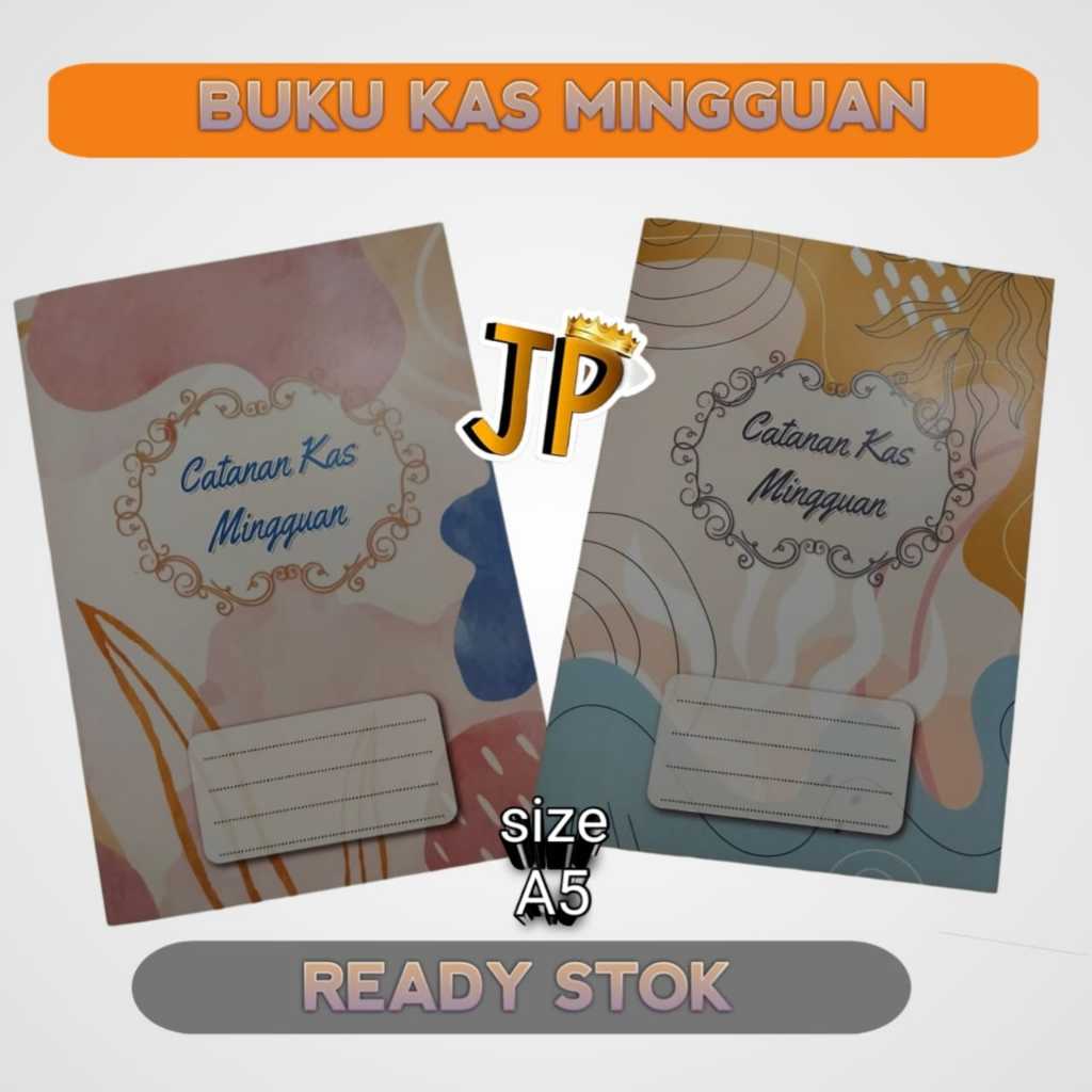 

BUKU CATATAN KAS MINGGUAN CANTIK & MURAH | A5 | -SIAP KIRIM