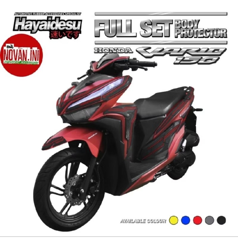 HONDA ALL NEW VARIO/CLICK (125/150) 2018-2022 Body Protector FULL SET Cover-HAYAIDESU