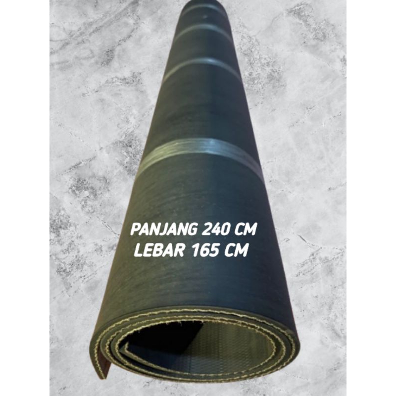 Karpet Lantai Bak Pick Up Karet Conveyor Berserat Benang L300 Grandmax Carry Ukuran 240 cm x 165 cm