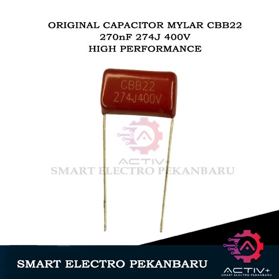 ORIGINAL MYLAR 270nF 274J 400V CBB22 KAPASITOR MILAR 274 CAPACITOR 400VOLT 400 V CAPASITOR 270 nF 40
