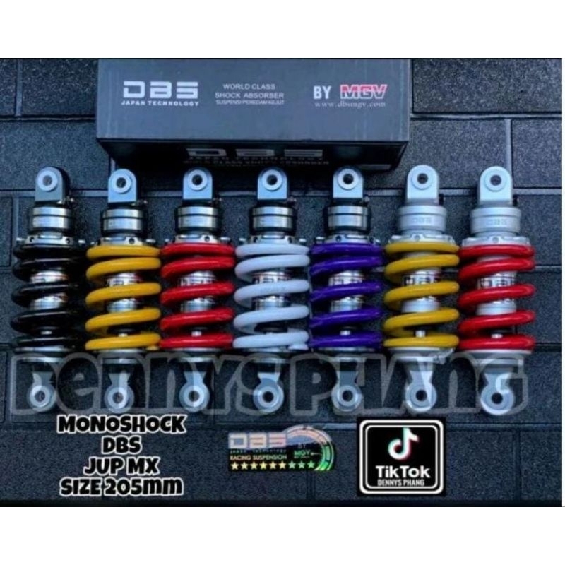 monoshock dbs jupiter mx 135 lama new king mx king monoshock MX 205mm