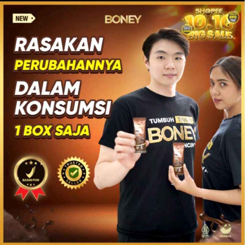 

Susu Boney 100% Original - Susu Peninggi Badan Cepat Resmi BPOM