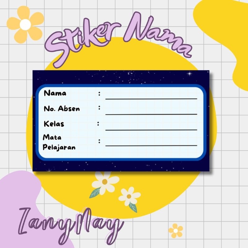 

STIKER NAMA MATA PELAJARAN COWOK POLOS (ISI 20 PCS)