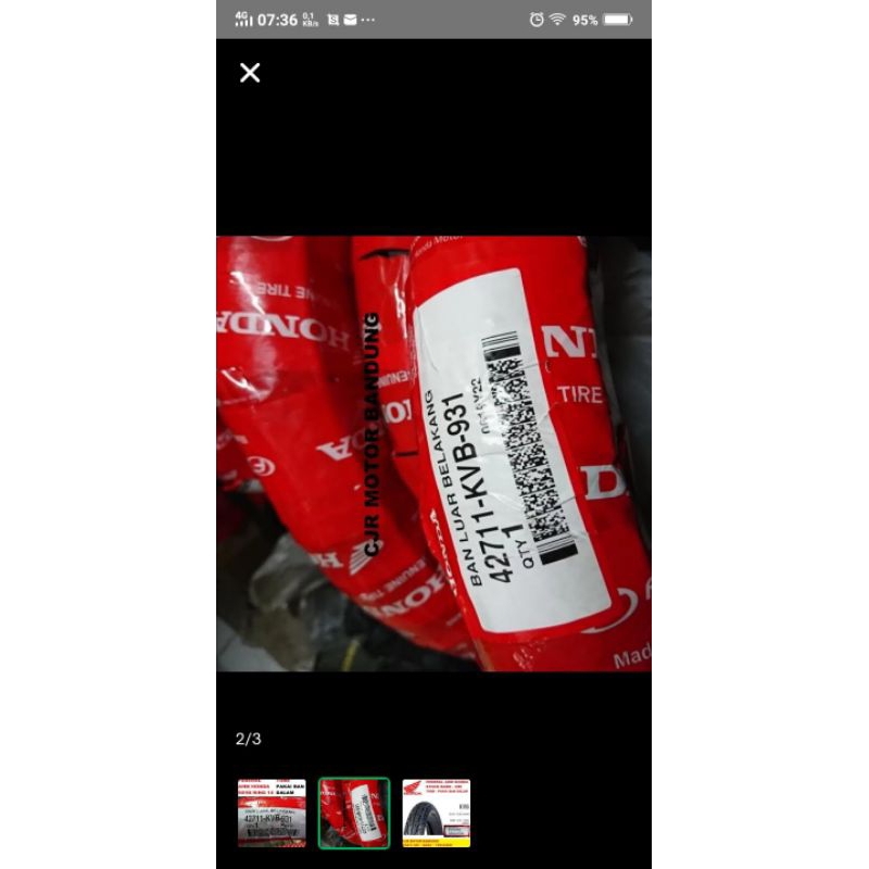 Ban motor metic AHM hoda federal 14-80/90 non tubles