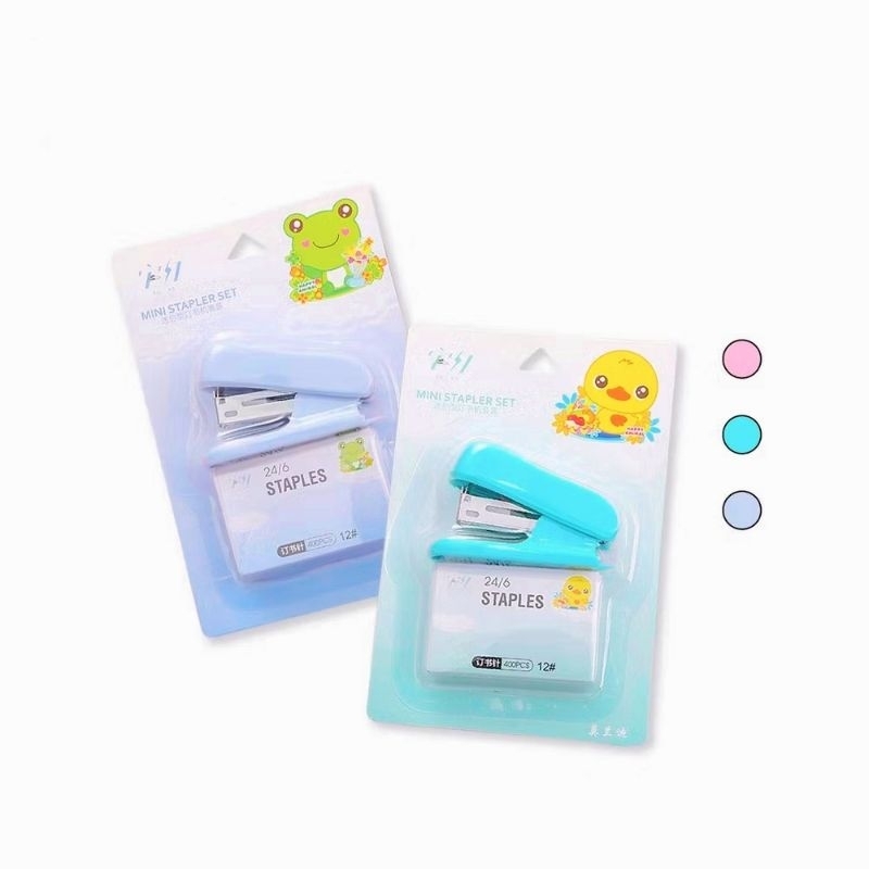 

Staples Stapler Mini Warna Lucu