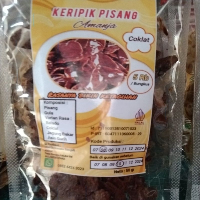 

keripik pisang coklat 50 g