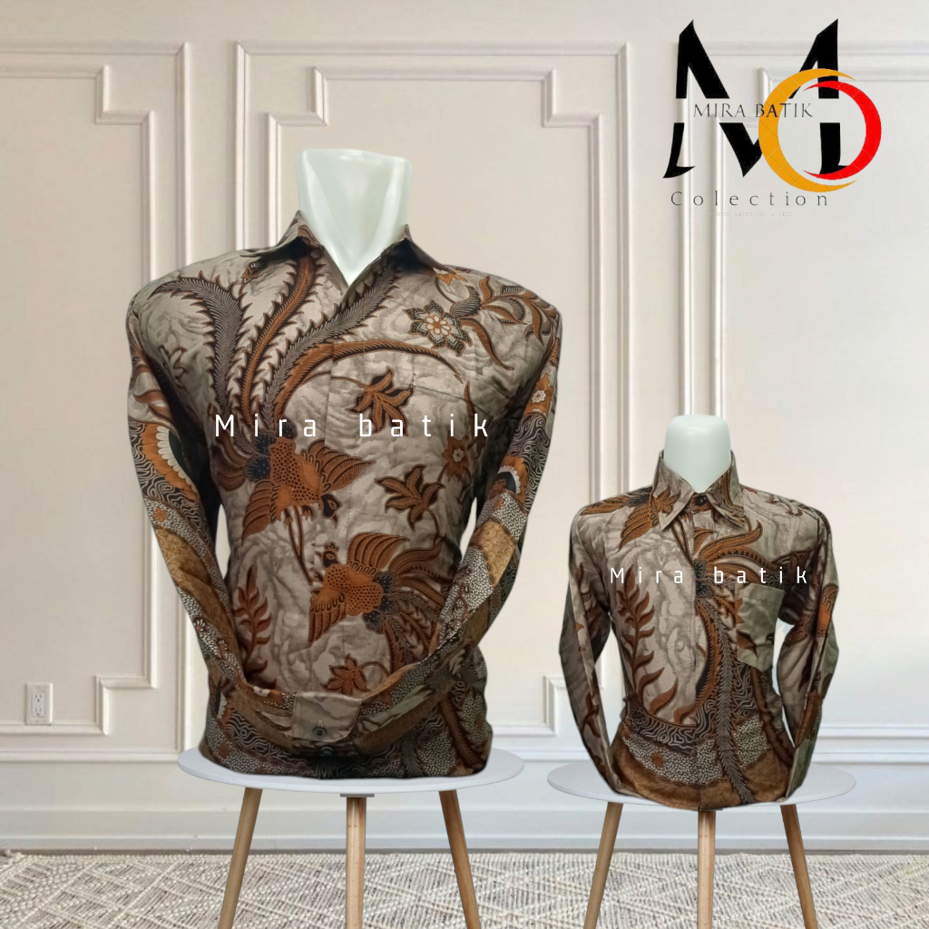 batik couple ayah dan anak laseman bahan katun premium_kemeja batik laseman_kemeja batk anak lasema 