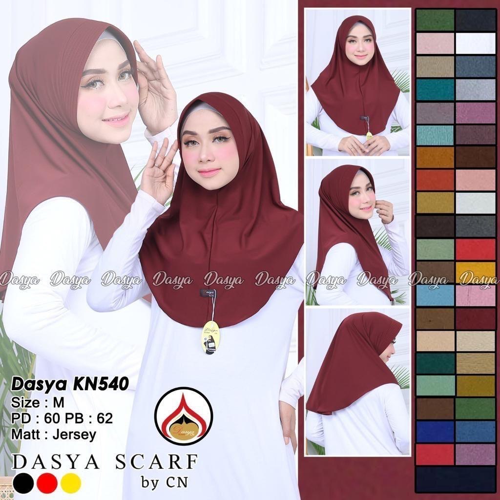 Hijab Instan Daily | Hijab Daily Kenan | Kerudung Instan by Dasya Scarf ORI (Size M)