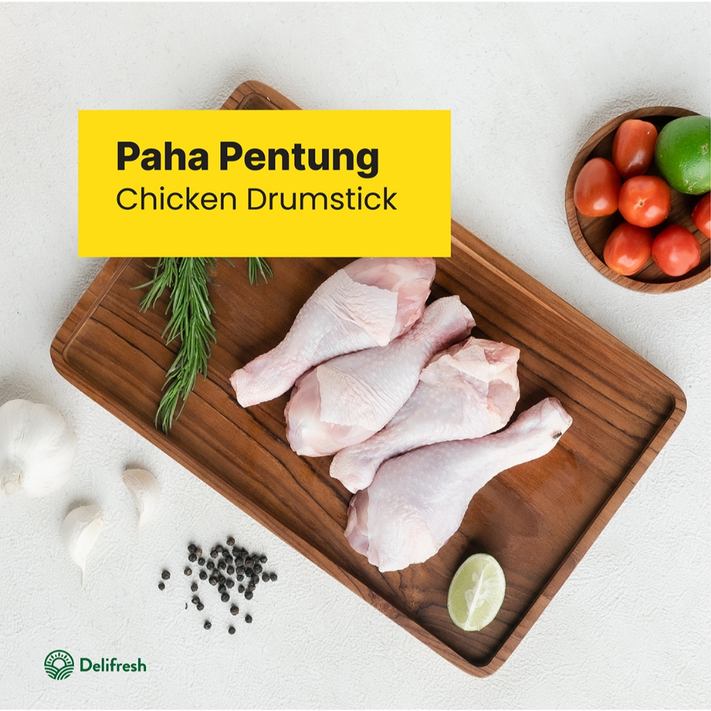 

Delifresh Chicken Drumstick | Paha Bawah Ayam 500 Gr