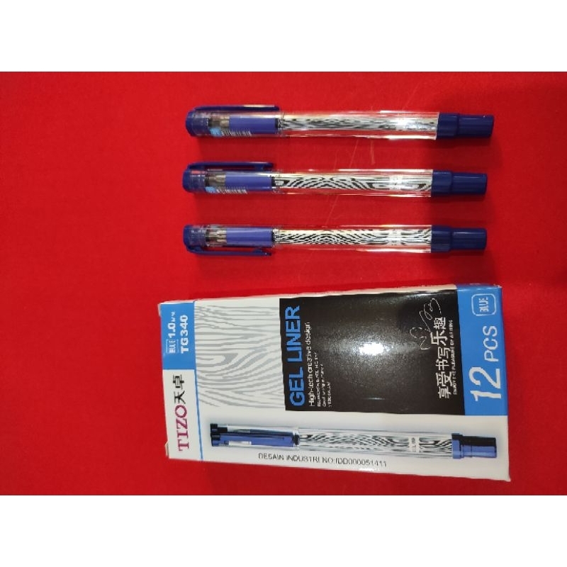 

pulpen Tizo 1,0 mm TG-340 black