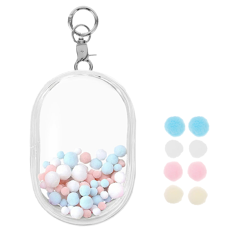 Doll Pouch Pouch Boneka 10Cm Pouch Boneka Transparan Doll Pouch Pvc