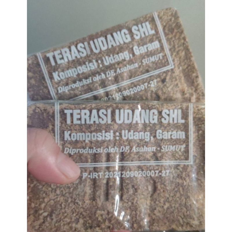 

Terasi Udang SHL Tanjung Balai - Belacan Halal yang enak kuallitas Premium