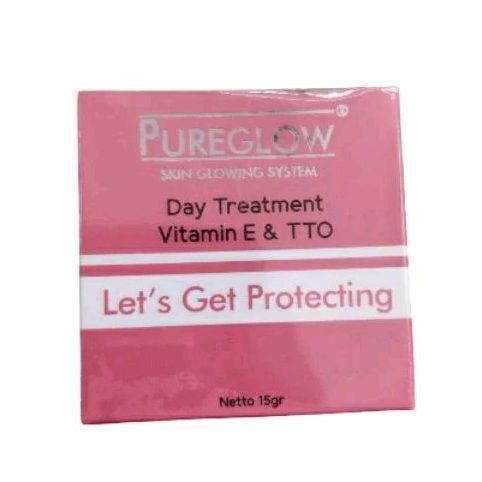 PUREGLOW WHITENING DAY CREAM/ NIGHT CREAM 15GR Pink