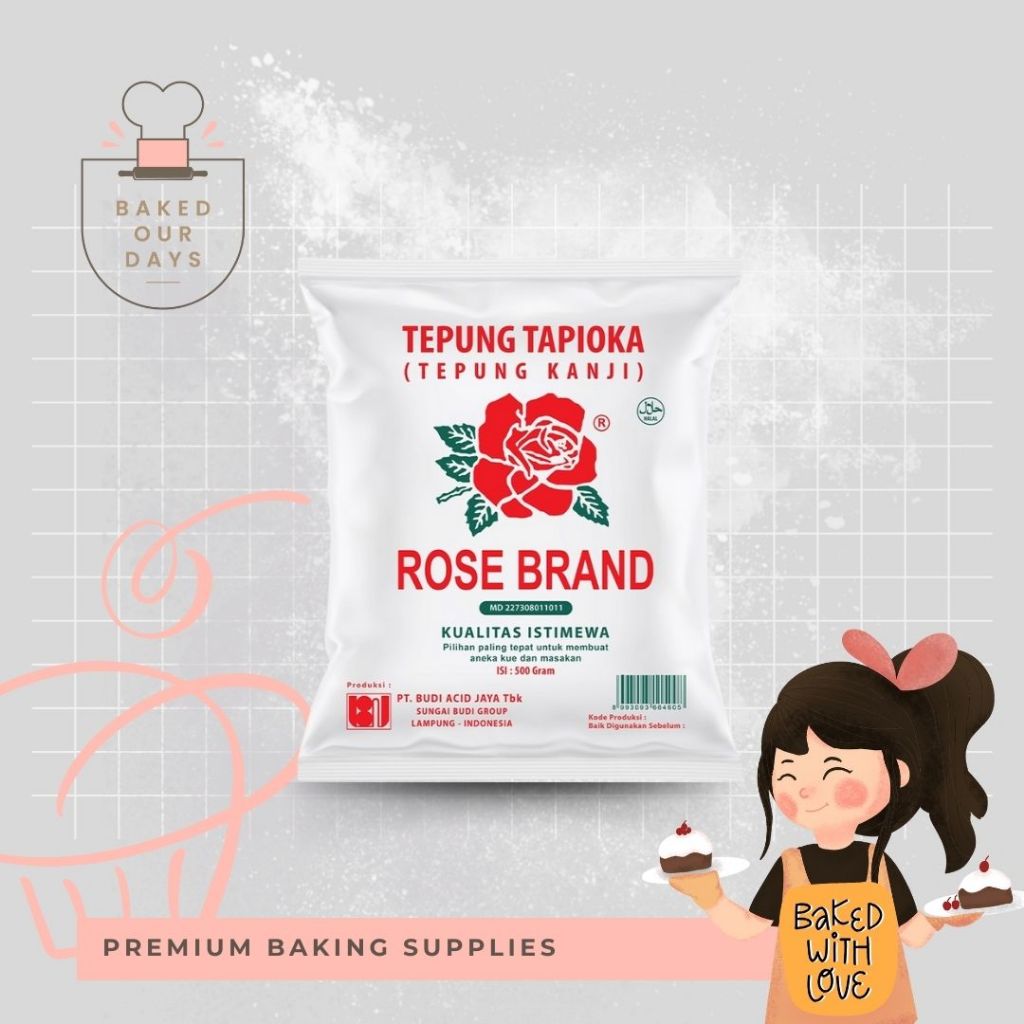 

Rose Brand - Tepung Tapioka 500 Gram