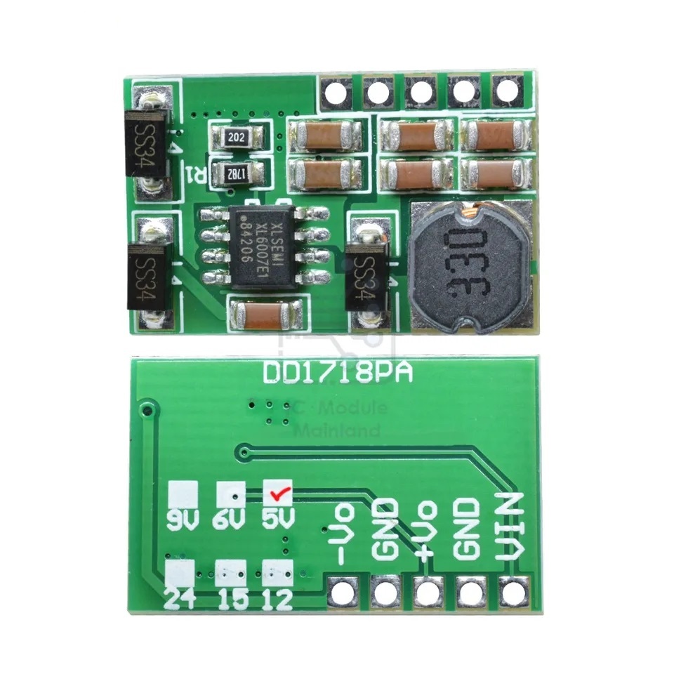 XL6007E1 Modul Step Up Dual DC Single DC to CT Step Up