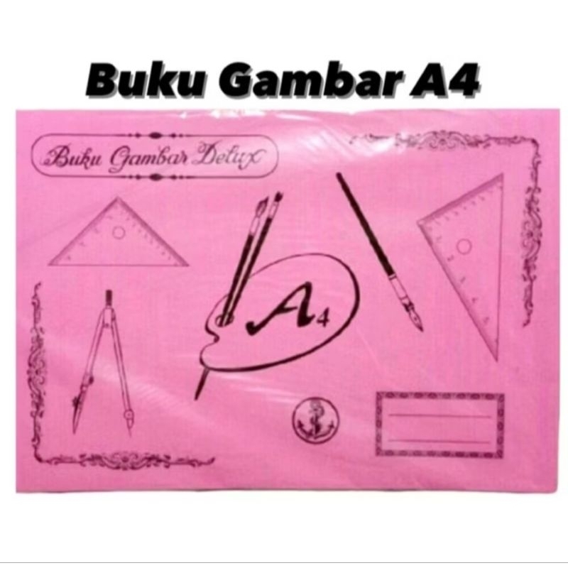

Buku Gambar A4 murah isi 12 pcs