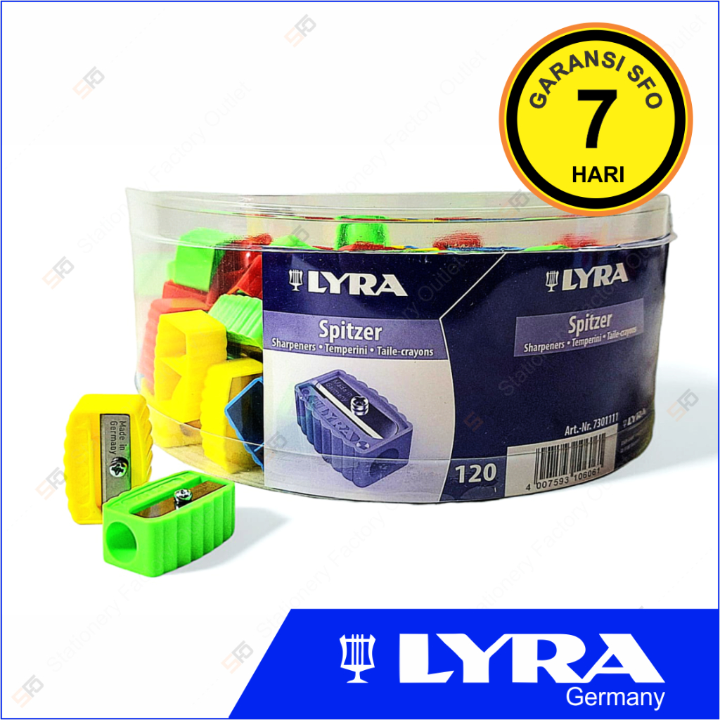 

Rautan Lyra 1 Lubang - Plastic Sharperner - SFO Semarang Official
