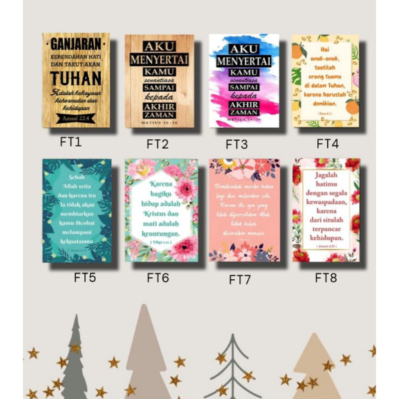 HIASAN DINDING  KRISTEN PAJANGAN POSTER KAYU