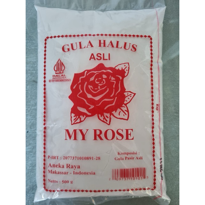 

My Rose Gula Halus 500Gr | Gulus | Bahan Kue | Kue Kering | Manis |