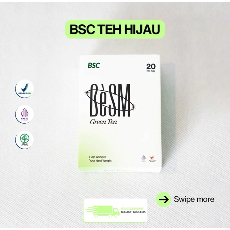 

BeSM | BSC | Teh Diet | Green tea Isi 20