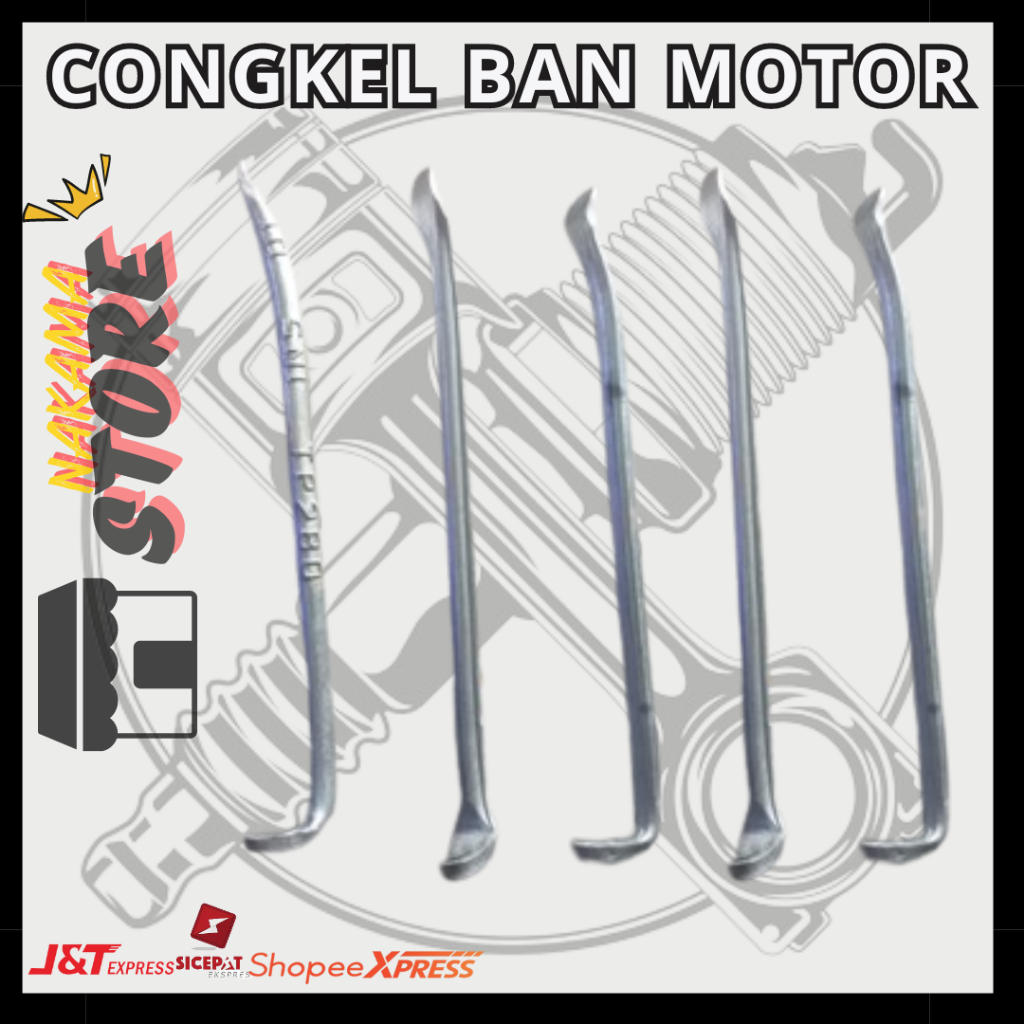 Congkel ban jugil ban cungkil ban motor bahan besi kuat