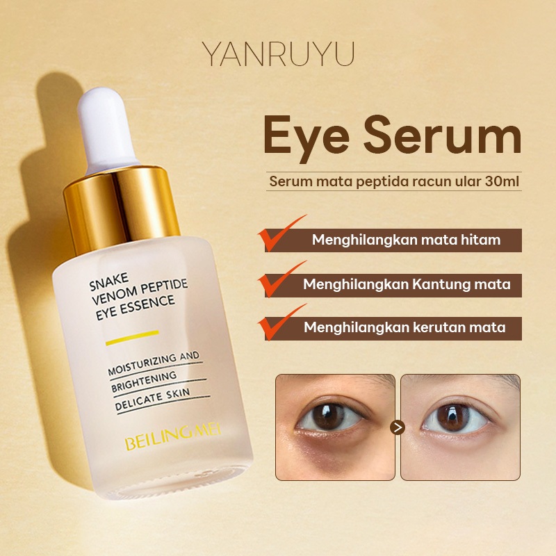 Eye Serum - Eye Treatment Eye Cream untuk 30ML Efektif menghilangkan mata panda Mata hitam Serum Eye