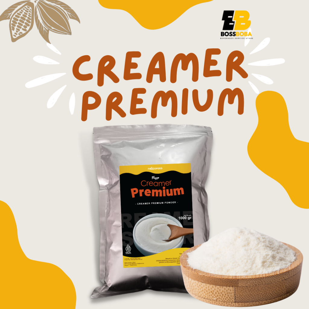 

RB22 Creamer Frezzo Powder 1kg/Non Dairy Creamer/Bubuk Krimer Murah 1kg/Bossboba