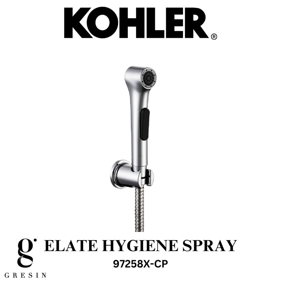 Elate Hygiene Spray Kohler | 97258X-CP | Jet Shower Kohler
