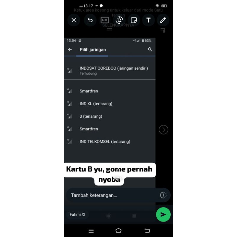 lcd dan mesin sony XZ3 dan baterai