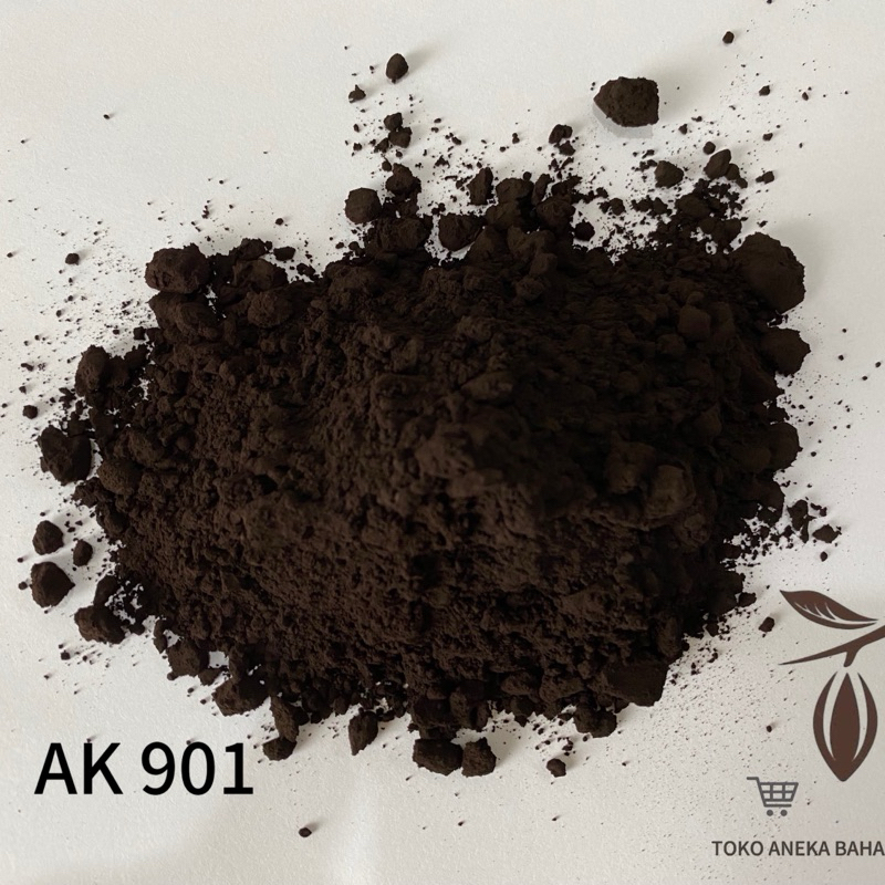 

ANEKA KAKAO Cocoa Powder AK 901 Black Oreo 1000 gr/500 gr Kemasan Alu Pure 100% Tanpa Campuran