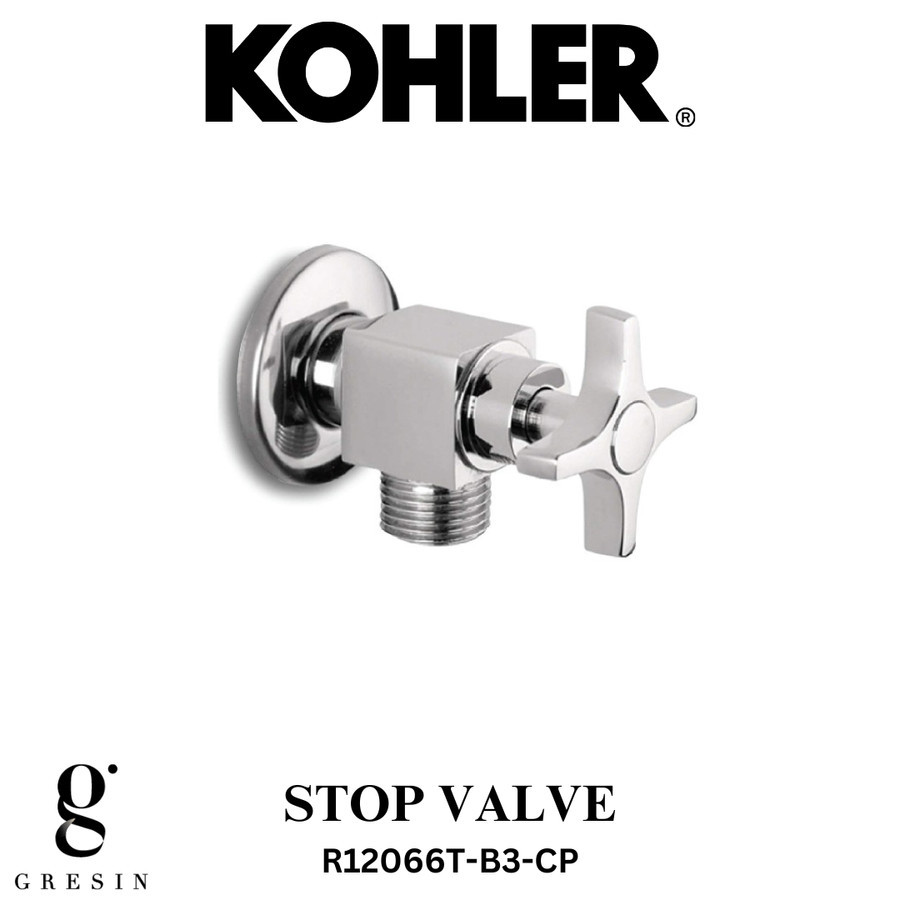 Stop Valve Kohler | R12066T-B3-CP | Kran Wastafel Kohler