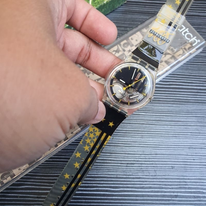Swatch 100 Anniversary Juventus Juvecentus Original New Old Stock Rareitem