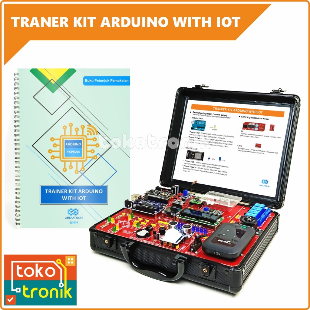 Trainer Kit Arduino with IoT. Praktikum Pemrograman Arduino dan Project IoT - Internet of Things