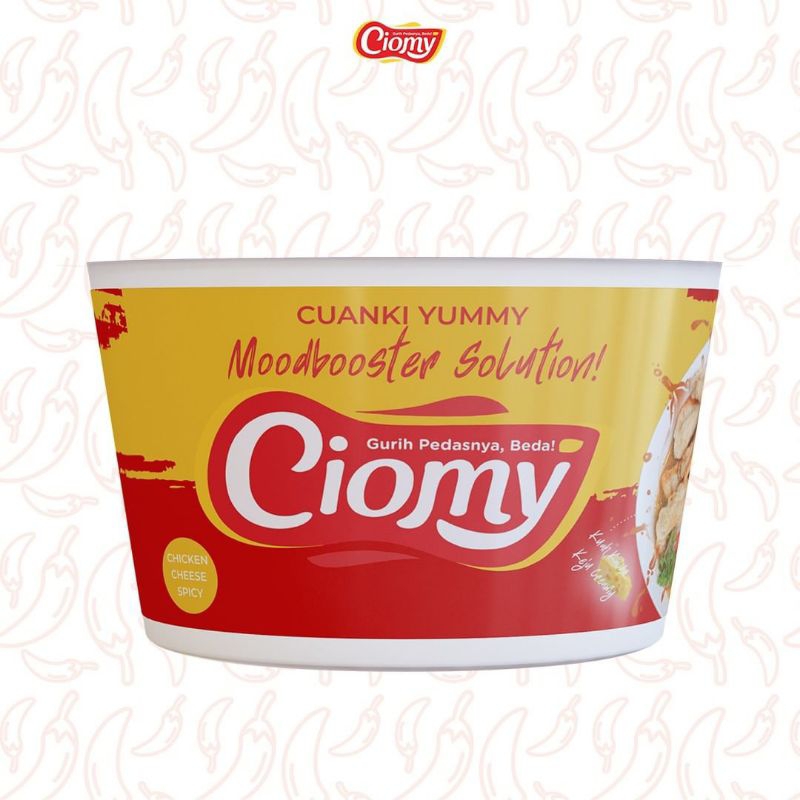 

ciomy cuanki chicken cheese spicy cup regular