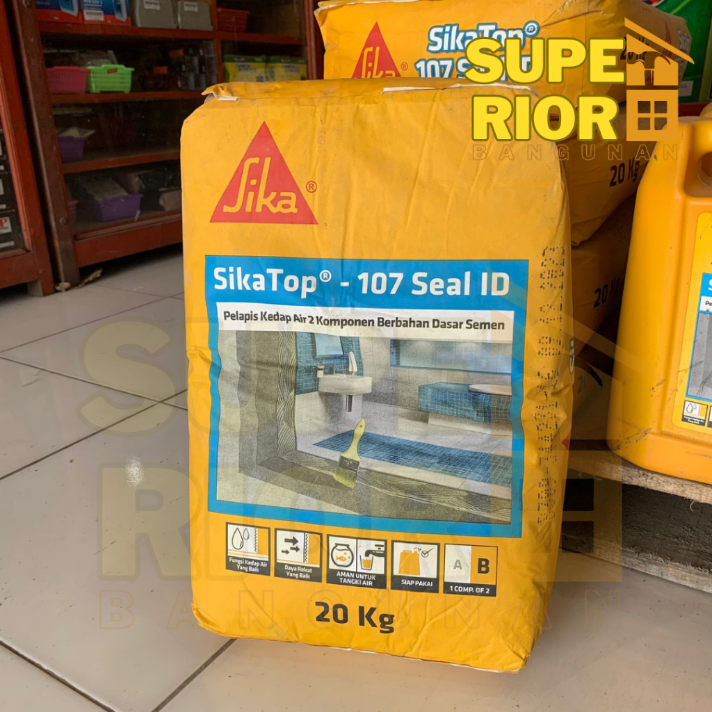 SIKA TOP SEAL 107 | Semen Anti Bocor | Semen Pelapis Kedap Air | Semen Waterproofing