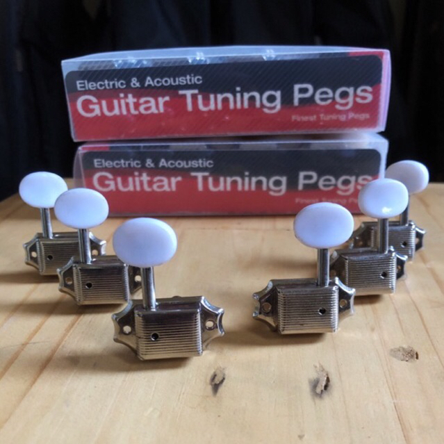Dryer Guitar (Tuning Pegs) Vintage 3R-3L Acoustic/Electric Kluson