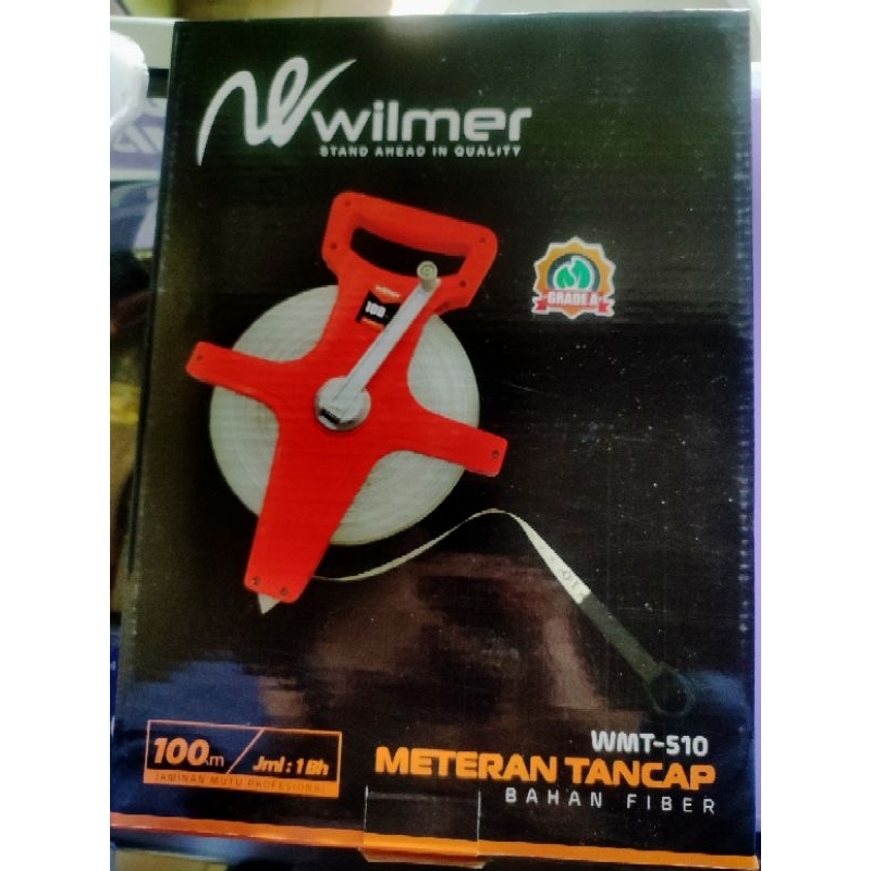 WILMER METERAN TANCAP METERAN GULUNG 100M