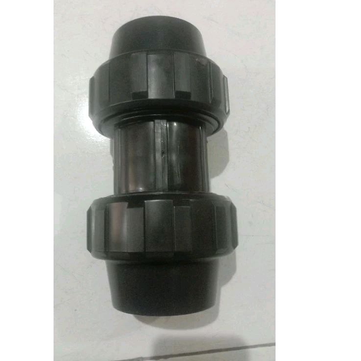 coupling compression HDPE 20mm x 20mm coupling 1/2" inch