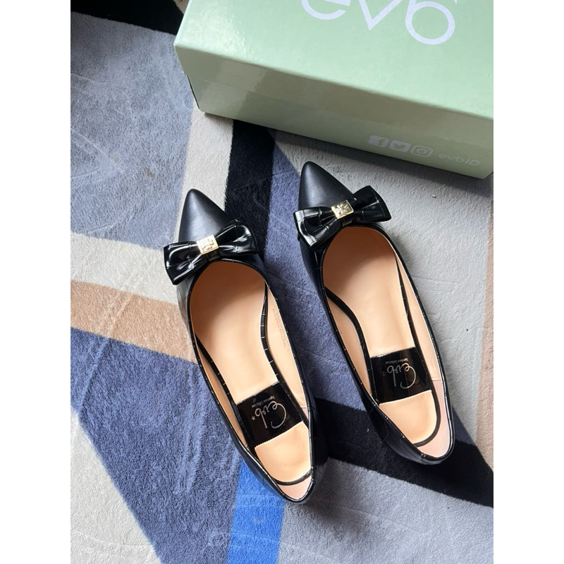 NEW SEPATU FLATSHOES EVB ORIGINAL UK 39