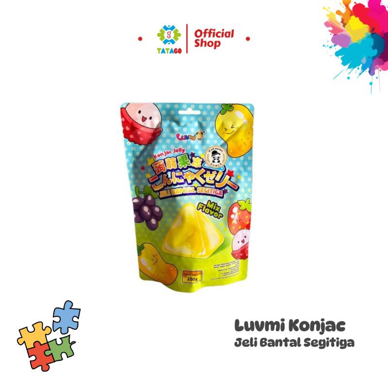 

Luvmi Konjac Jelly 1 Pack Jeli Bantal Segitiga